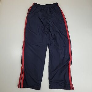 Tek Gear Youth M 10/12 Ultrasoft Fleece Jogger Pants Blue Zip Legs Cozy Warm
